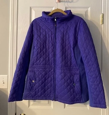GIACCA Brand Purple Puff Jacket Size XL AWESOME CONDITION - Image 1 of 4
