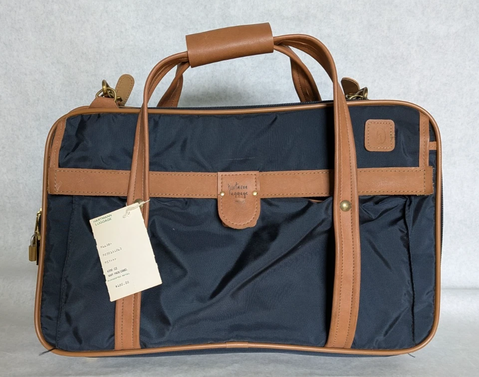 Hartmann Luggage Nylon & Leather Overnighter New with Tags No Key - Image 1 of 4