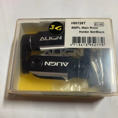 Jeu de supports de rotor principal ALIGN 500FL/noir - Photo 1/2