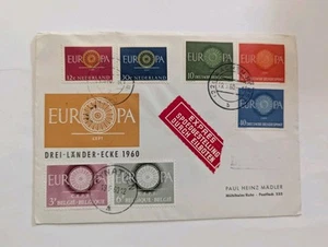 Europa Drei Länder Brief 1960 - Bild 1 von 2