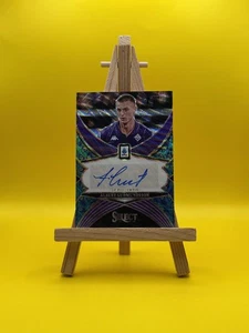 2024-25 Panini Select Serie A ALBERT GUDMUNDSSON Auto Peacock Prizm SP #SE-AG - Bild 1 von 2