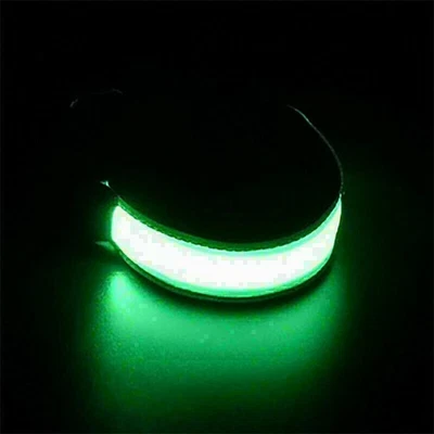 LED Bracelet Band Night Light Safety for Ankle Arm Running Walking Cycling - Image 1 of 4