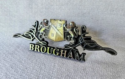 Emblema Brougham para Chrysler New Yorker 1972 1973?? Foto 1 de 4