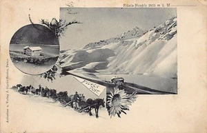 Schweiz - FLÜELA-HOSPIZ (GR) Flüela-Post - Verlag - J. Sigrist-Herder - Bild 1 von 2