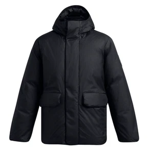 NEW Under Armour Men’s Limitless Down Jacket Size 3XL XXXL Black Hooded 700FP - Picture 1 of 5