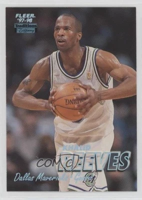 1997-98 Fleer Tiffany Khalid Reeves #324 - Image 1 of 2