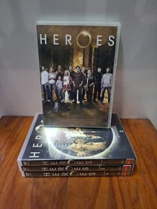 Heroes: the Complete Series (DVD) Seasons 1-4 Great Condition  - Foto 1 di 14