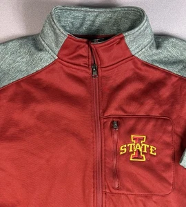 Chaqueta Dri-Fit Colosseum Illinois State Redbirds cremallera completa para hombre mediana - Imagen 1 de 6