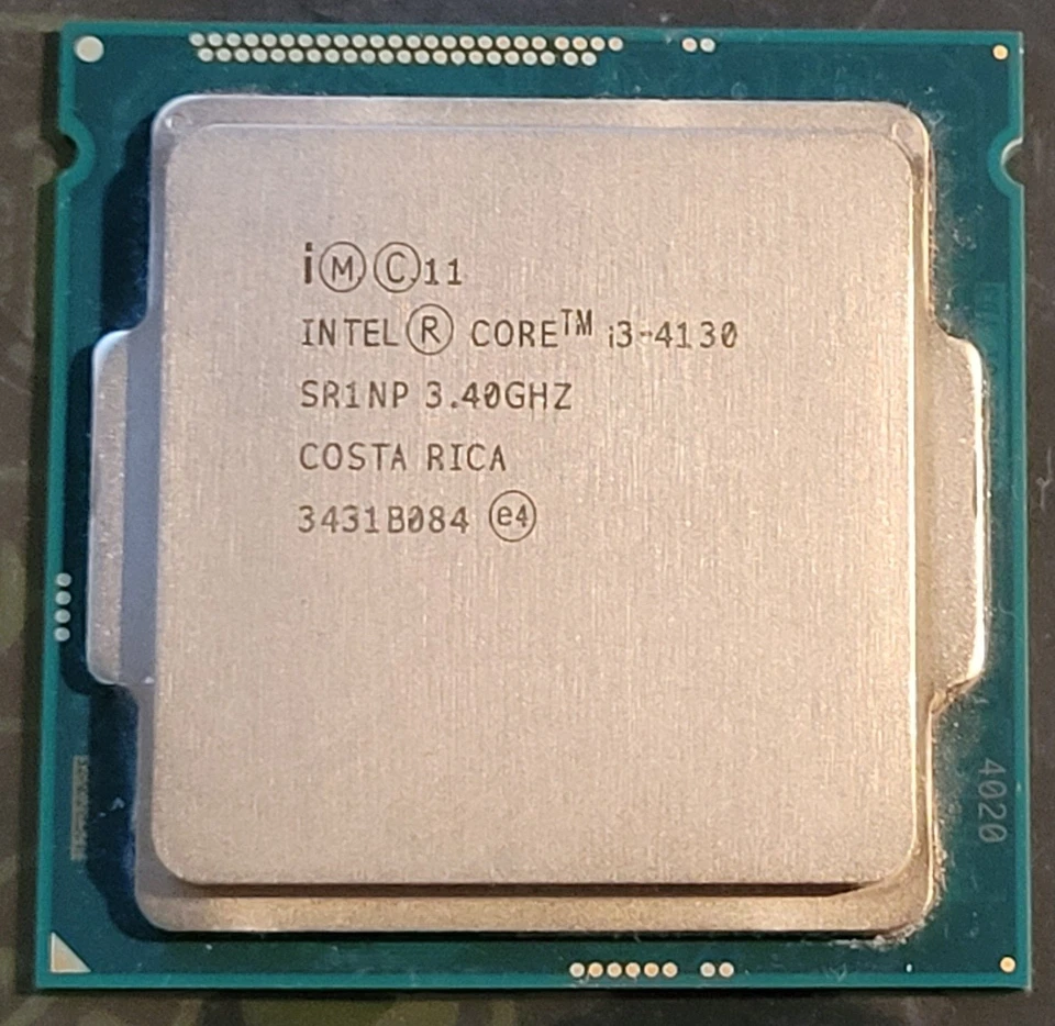 INTEL CORE I3 4130 CPU 3.40 GHZ SOCKET FCLGA1150 - Image 1 of 1
