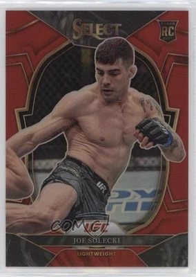 2023 Panini Select UFC Concourse Red Prizm /175 Joe Solecki #76 Rookie RC - Image 1 of 2