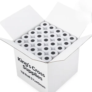 DELIVEROO SUMNI V2 CREDIT CARD 57x40mm TERMINAL RECEIPT TILL ROLL 20 Rolls - Picture 1 of 1