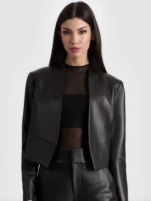 CHAQUETA DE CUERO HARVEY NUEVA ALICE + OLIVE Nueva Foto 1 de 4