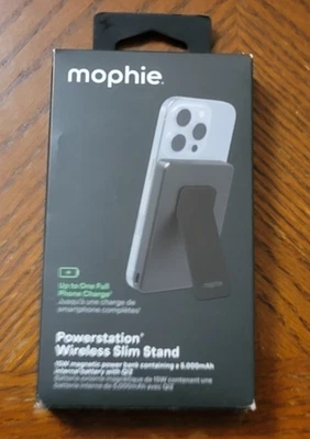 Banco de alimentación inalámbrico Ends 12/15 11PMPST ZAGG Mophie Powerstation 5K delgado 15W Foto 1 de 2