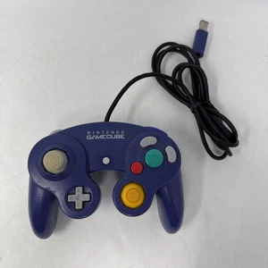 Offizieller Nintendo Gamecube Controller Lila DOL-003 Original Getestet Gereinigt - Bild 1 von 10