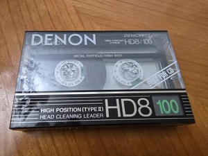 Audiokassette Denon HD8 100 OVP. Spitzenklasse. For serious collectors! - Bild 1 von 2