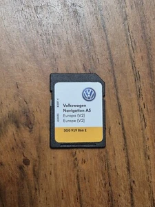VW SD KARTE NAVIGATION AS EUROPA V2  VW DISCOVER MEDIA 3G0 919 866 E - Bild 1 von 2