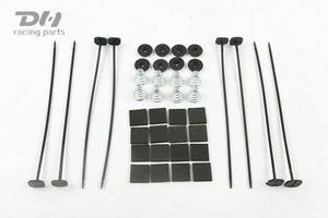 2 Juegos de Correas para Atar Ventilador Radiador Eléctrico con Pestañas de Montaje Correas Kit Cremallera - Imagen 1 de 10
