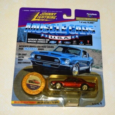 New Johnny Lightning Muscle Cars USA 1966 Chevy Malibu Red~ Series 4~#'d to 18K! - Image 1 of 2