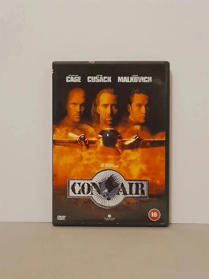 Con Air (DVD, 1997) Movie Nicolas Cage Widescreen John Cusack John Malkovich EN - image 1 of 1