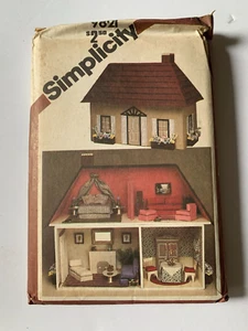 Vintage 1980 Simplicity 9821 Dollhouse Pattern~Uncut!! - Picture 1 of 3