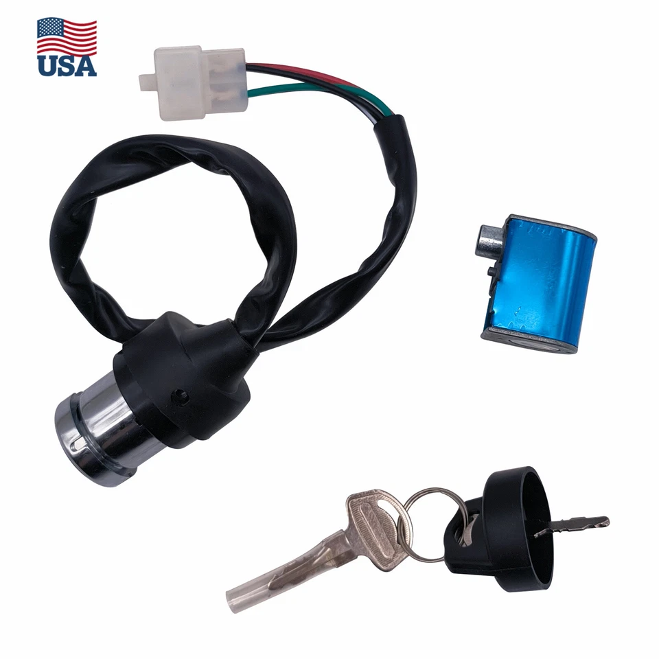  Interruptor de encendido bloqueo con llave para CF500 500CC CF MOTO ATV QUAD 9010-010000 EE. UU. Foto 1 de 4