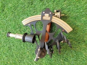 Instrumentos de navegación marítima vintage sextante náutico marino 8 pulgadas regalo - Imagen 1 de 4