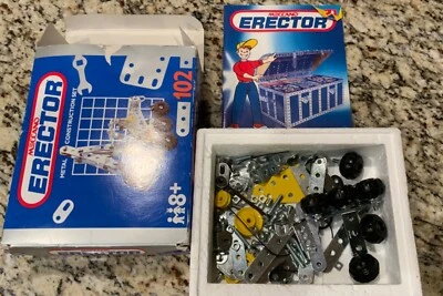 Pá Meccano Digger nº. 102 Vintage Caixa Original Vintage Conjunto Construtor Caixa Aberta - Imagem 1 de 4