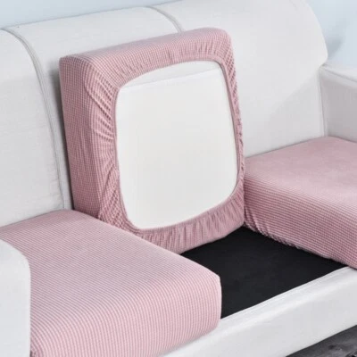 1/2/3 Seater Elastic Stretch Couch Cushion Covers Sofa Seat Slip Cover Protector - Image 1 of 4