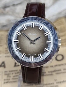 NICE Vintage Soviet Men Watch RAKETA UFO style Cheburashka 2609.HA USSR 1980s - Picture 1 of 21