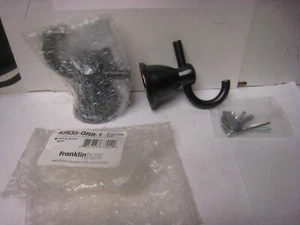 2 ja 2 Franklin Messing Kinley Doppel Gewandhaken KIN35ORB Bronze-Finish mit Ölschliff - Bild 1 von 7