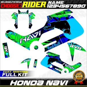 compatible Honda NAVI Kit Graphics Decals Stickers HN-FLUO - Bild 1 von 3