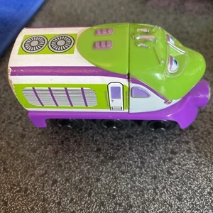 Chuggington KOKO Wooden Train - Works w/ Brio & Thomas Flower Sprayed - Picture 1 of 4