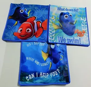 Lot of 3 FINDING DORY REUSABLE TOTE, NEW set 2 - Picture 1 of 1