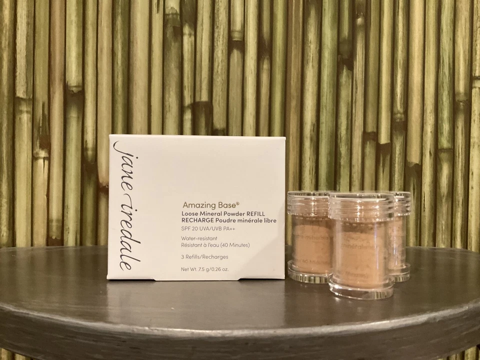 Jane Iredale Amazing Base Loose Mineral Powder 3-Refills You Choose Shade - Image 1 of 1