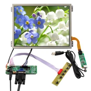 VGA LCD Controller Board 10.4" VS104T-004A 1024X768 Resistive Touch LCD Screen - Picture 1 of 5