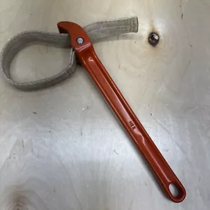 Ridgid 12" Strap Wrench Model No. 2 Aluminum Handle Made in USA - Picture 1 of 17