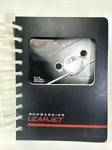 Bombardier Learjet 40 Crew Checklist & Quick Reference Handbook 2003 - Picture 1 of 4