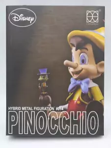 Herocross Hybrid Metal Figuration #014 Disney Pinocchio New In Box RARE - Picture 1 of 8