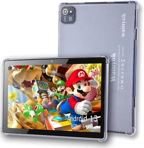 10.1 Inch Android 13 Tablet Kids Tablets 6GB + 64GB 1TB Expandable 2.0GHz Octa - Picture 1 of 8
