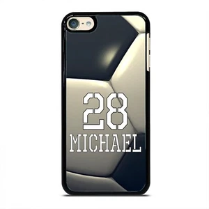 Soccer Case Custom Personalized Name Number Cover For Apple iPod 7 6 5 4 - Picture 1 of 5