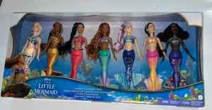 Disney The Little Mermaid Ultimate Ariel and Sisters Fashion Doll Set (HLX18) - Picture 1 of 23