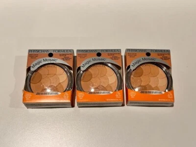 2PCS PHYSICIANS FORMULA MAGIC MOSAIC WARM BEIGE(2459) 0.3 OZ EA SEE DESCRIPTION - Image 1 of 2