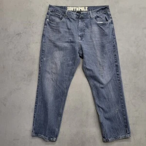 South Pole Jeans Herren 38x30 Y2k Baggy Grunge Skater Streetwear - Bild 1 von 16