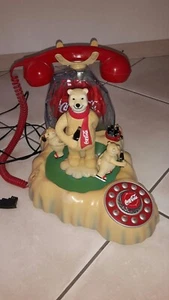 Teléfono Coca Cola Osos Polares Longitud 37cm - Imagen 1 de 8