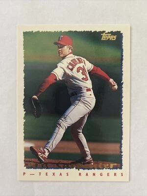 1995 TOPPS #99 CRIS CARPENTER TEXAS RANGERS EXCELLENT - Image 1 of 2