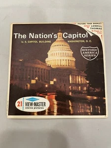 View-Master Packet Set The Nation's Capitol A794 Includes Booklet 1967 - Picture 1 of 3