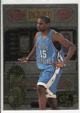 1998 PRESS PASS DOUBLE THREAT JACKPOT ROOKIE RC VINCE CARTER #J2B/4 SWEET