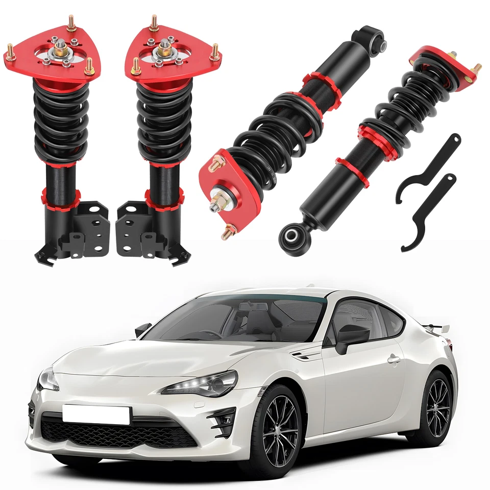 Coilovers Suspension Kit For Subaru BRZ Toyota 86 13-20 Shock Struts Adj. Height - Image 1 of 4