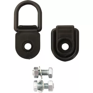 Pair of Bike It Motorcycle Motorbike Strong Luggage Hooks for Straps/Cargo Nets - Picture 1 of 11