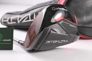 Left Hand Taylormade Stealth Driver / 10.5 Degree / Regular Flex Fujikura Atmos - Picture 1 of 9